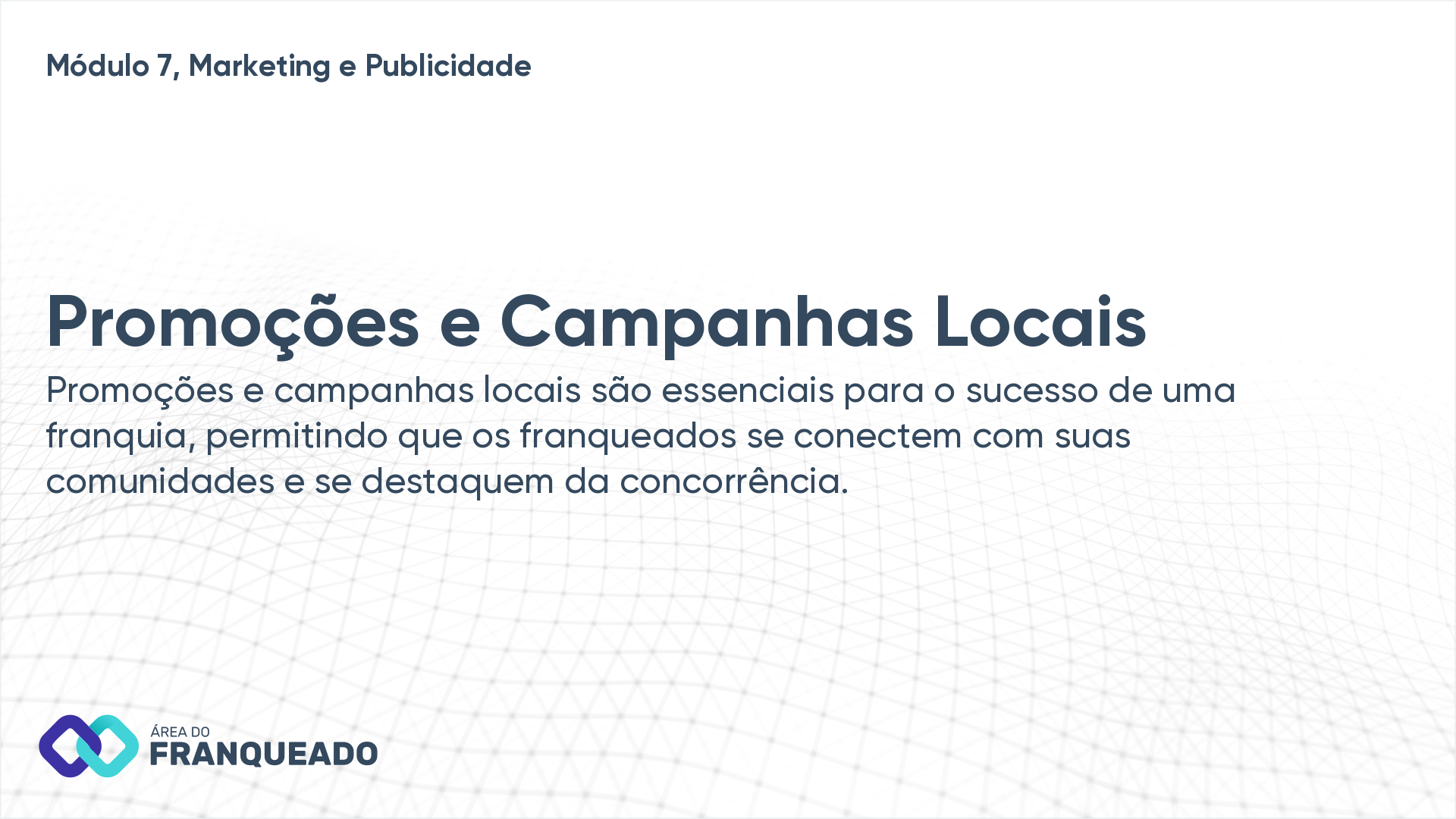 Promoções e Campanhas Locais