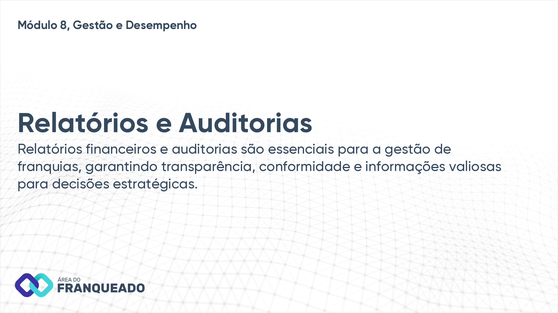 Relatórios e Auditorias