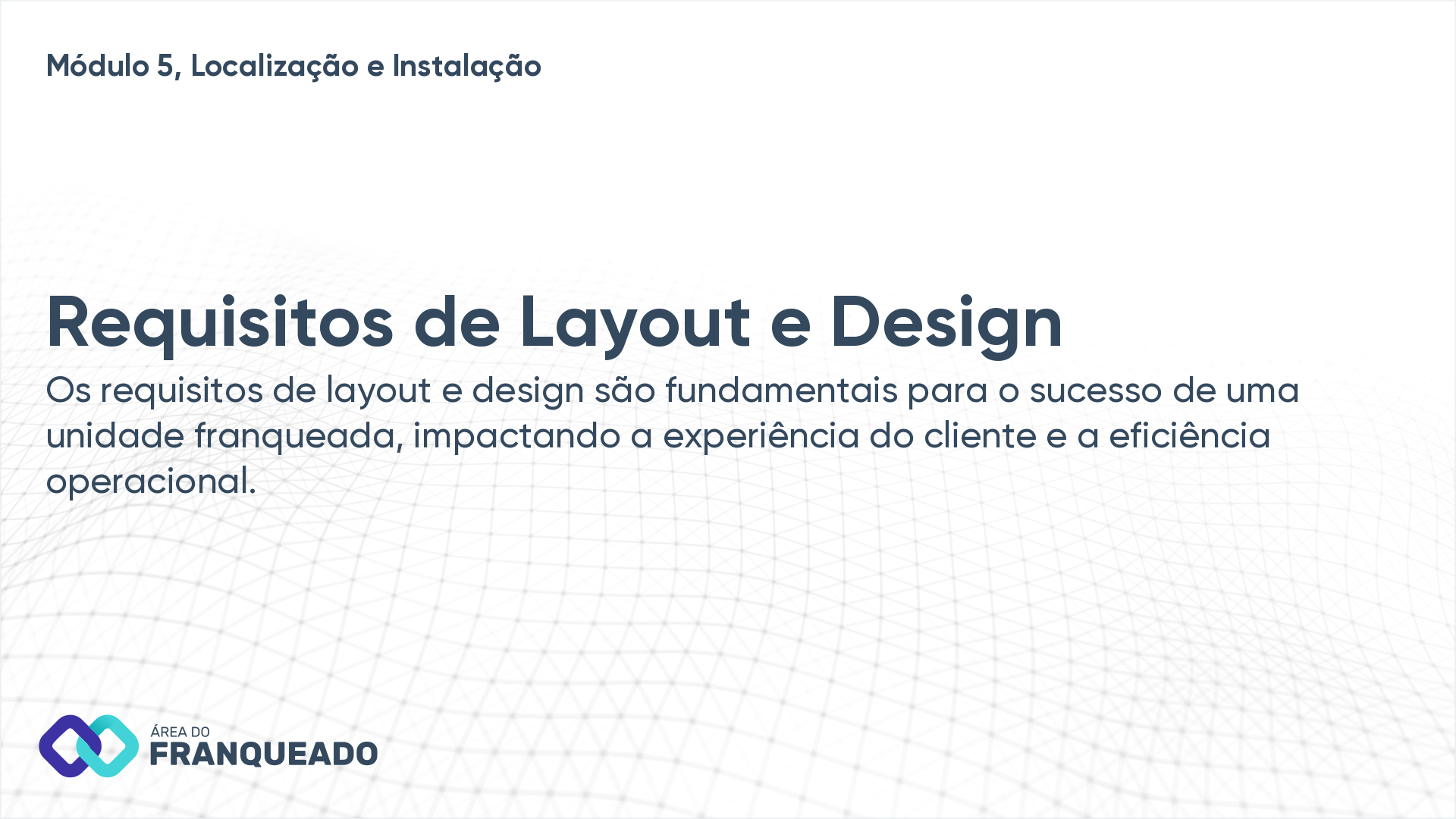 Requisitos de Layout e Design